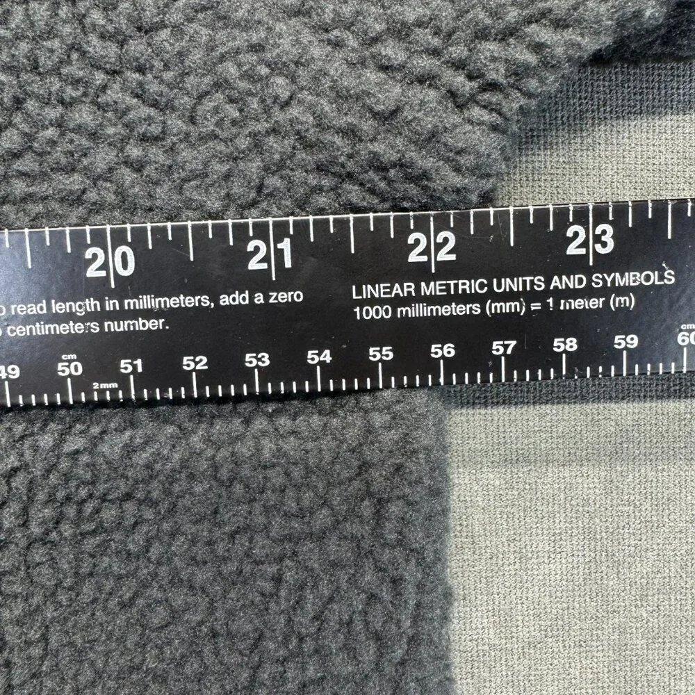 Howler Brothers Sherpa Fleece Zip Hoodie Gray Men’s Medium Hooded Outdoor Jacket - Picture 9 of 11